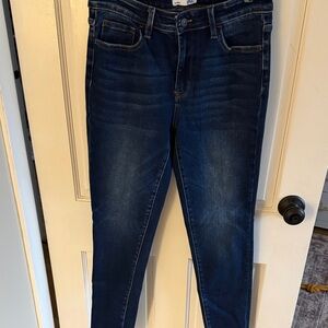 Dark Blue Skinny Jeans for Women